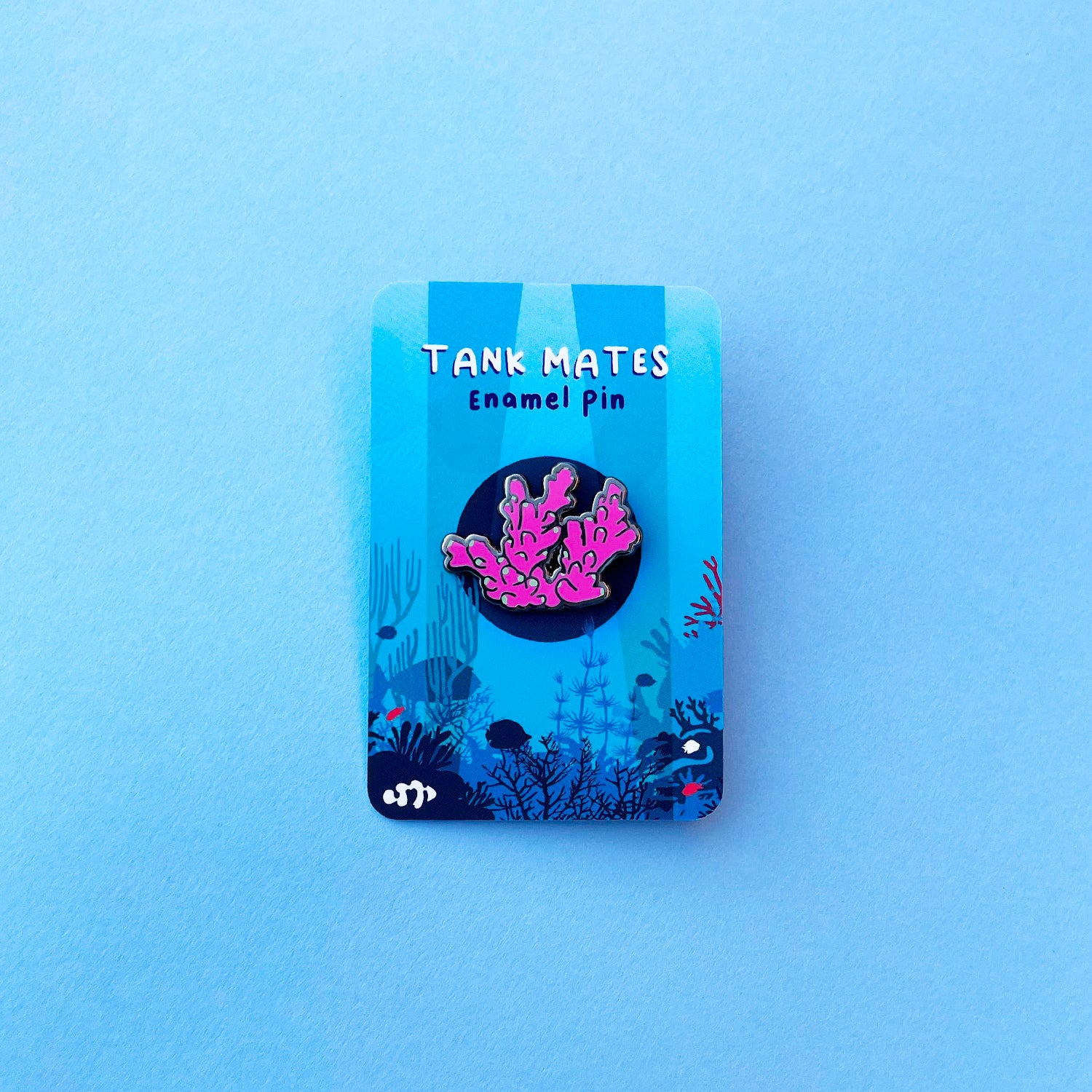 Acropora Coral Enamel Pin