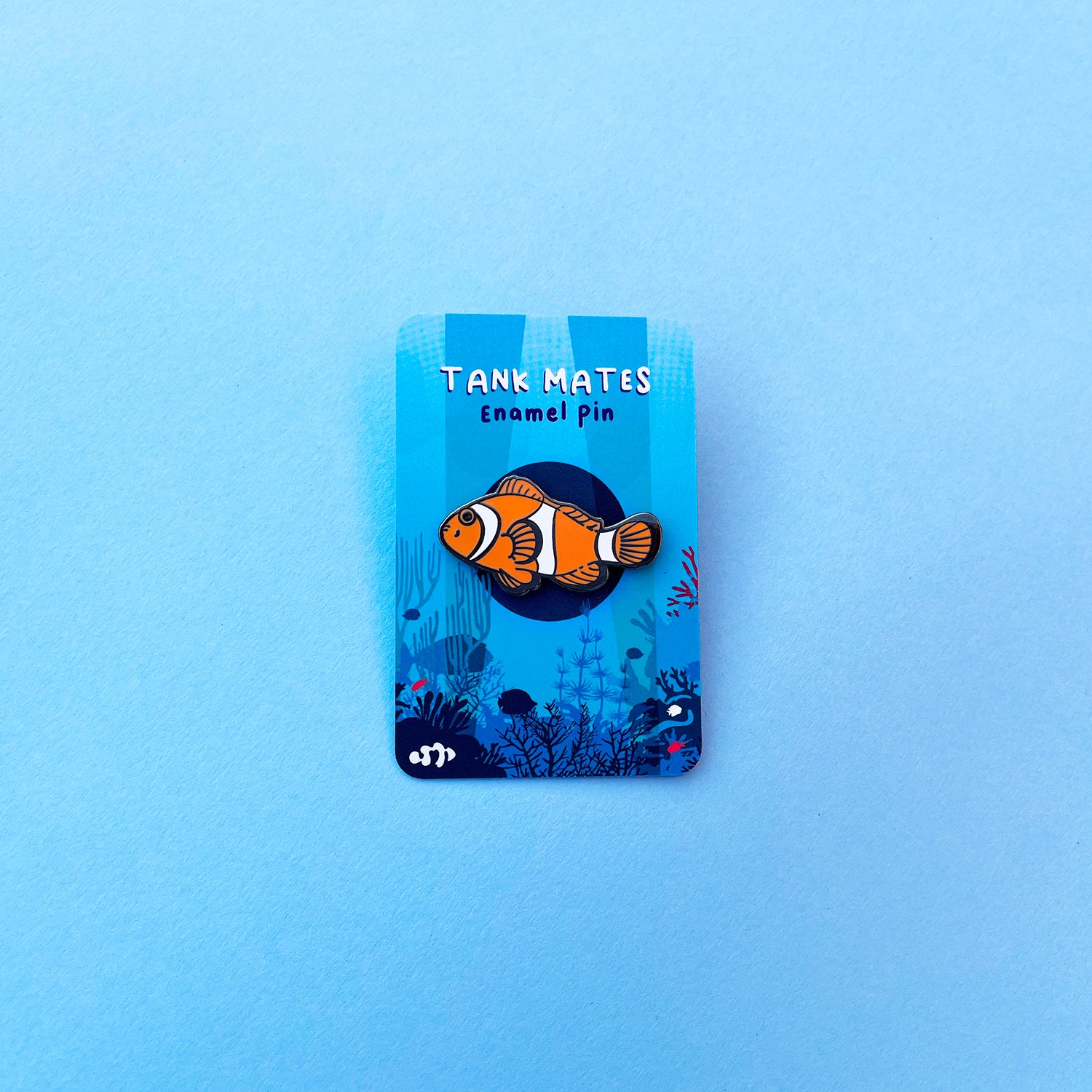 Clown Fish (Orange) Enamel Pin