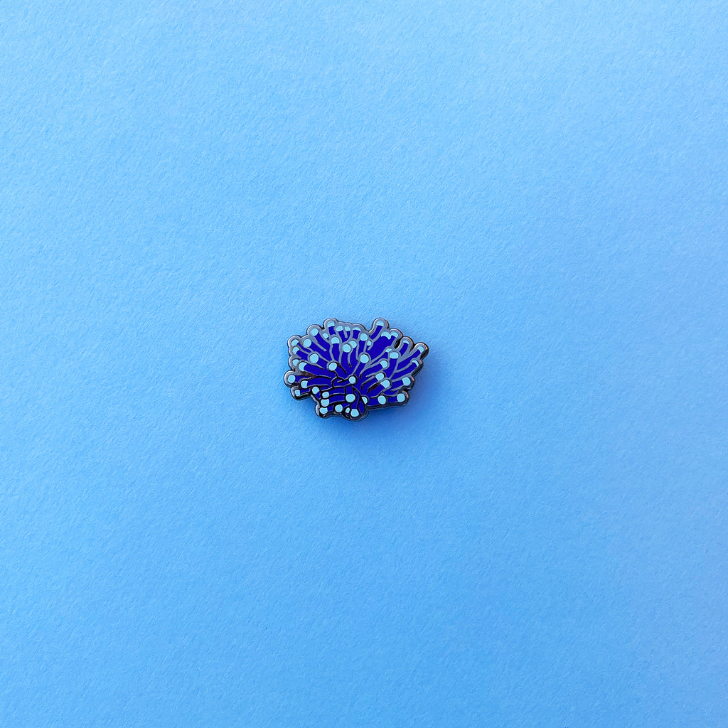 Torch Coral Enamel Pin